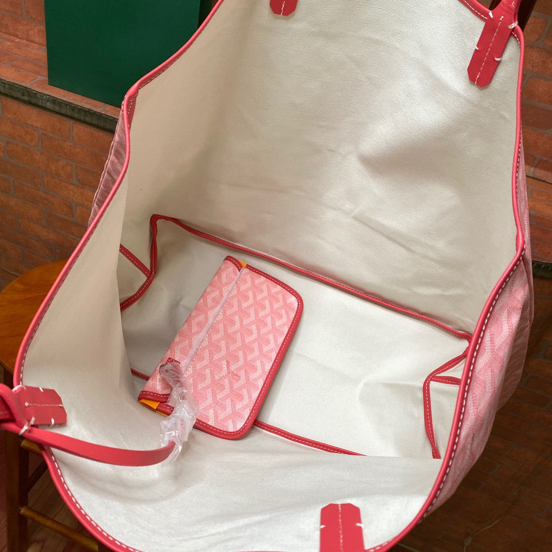 Goyard Tote Bag In Pink