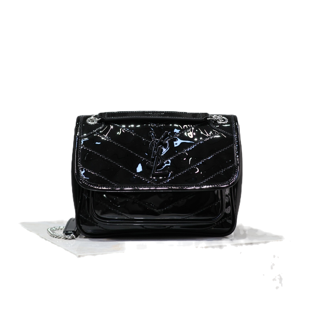 YSL Nikki Bag Shiny Leather