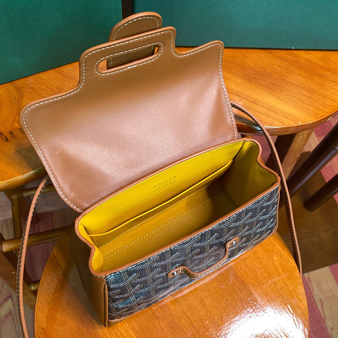 Goyard Saigon Bag In Brown