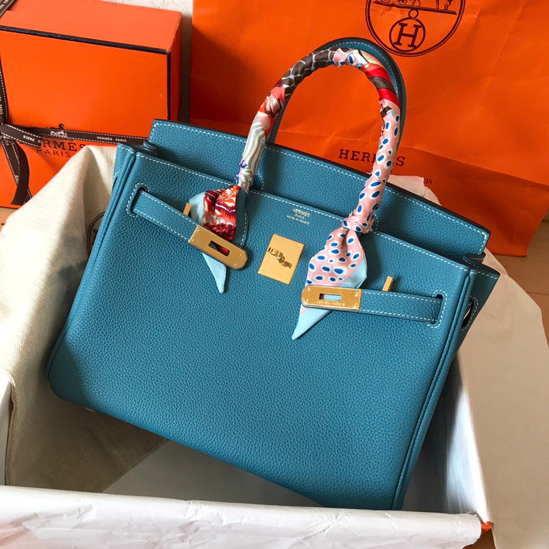 Hermes Birkin In Blue