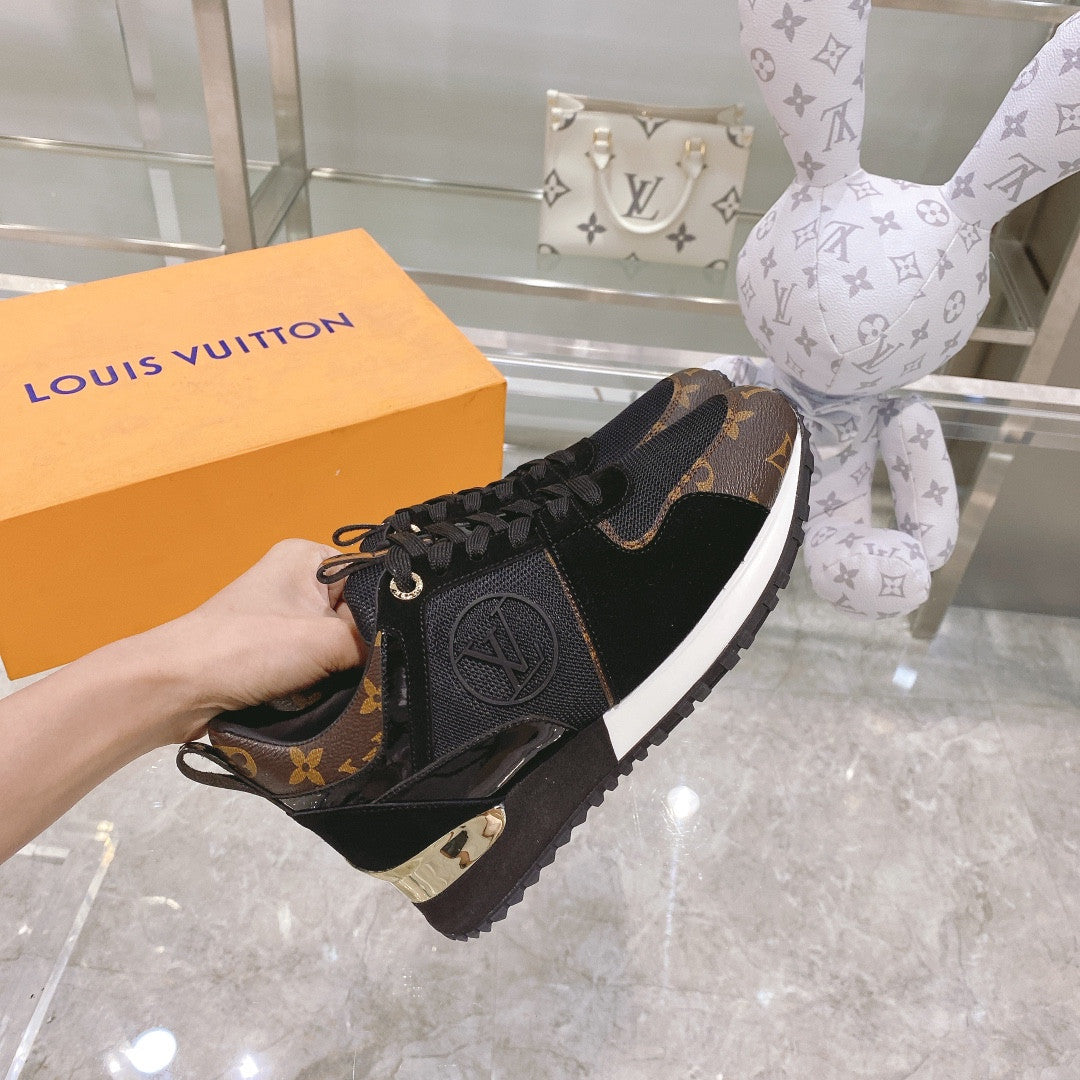 Louis Vuitton black trainers