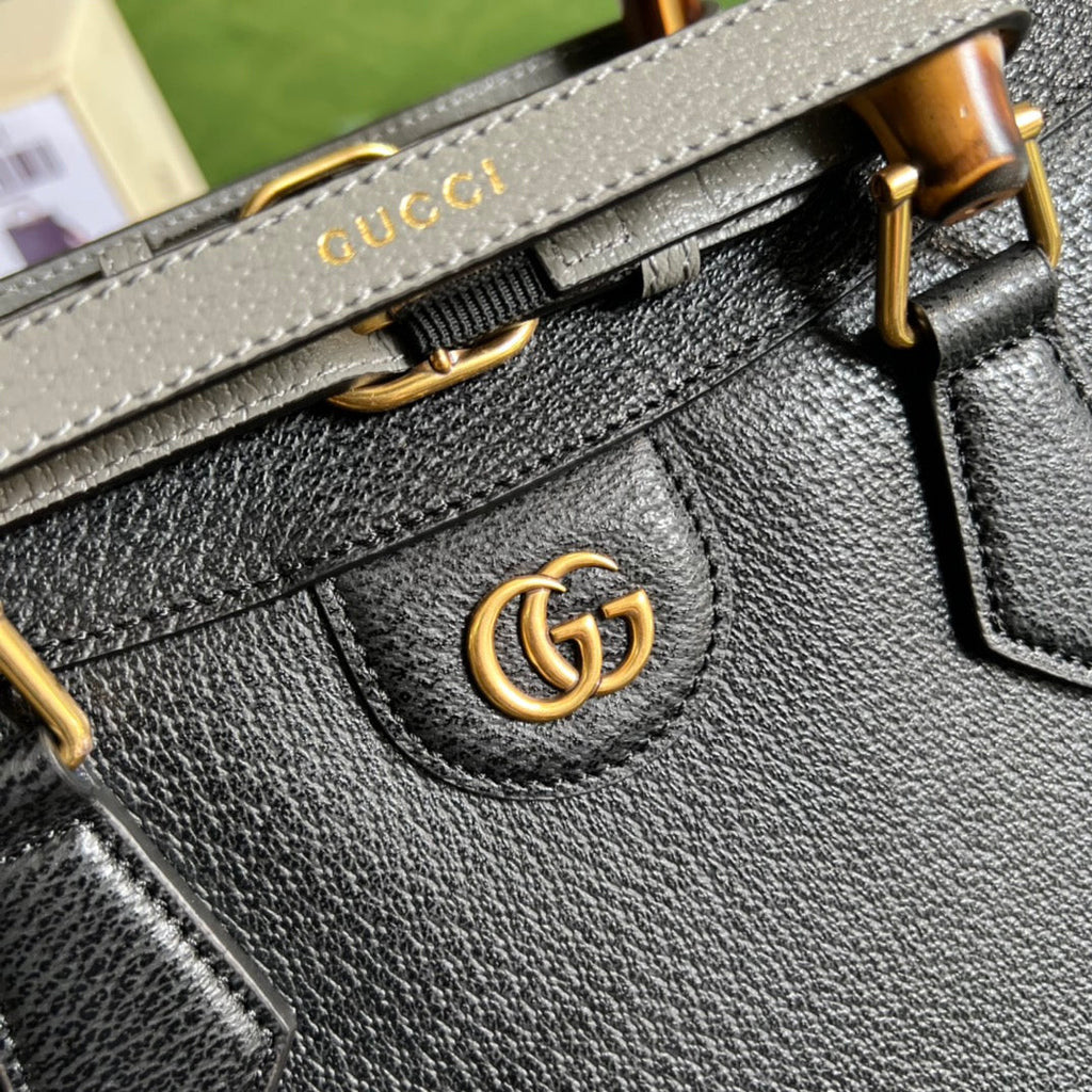 Gucci Diana Medium Tote Bag Black