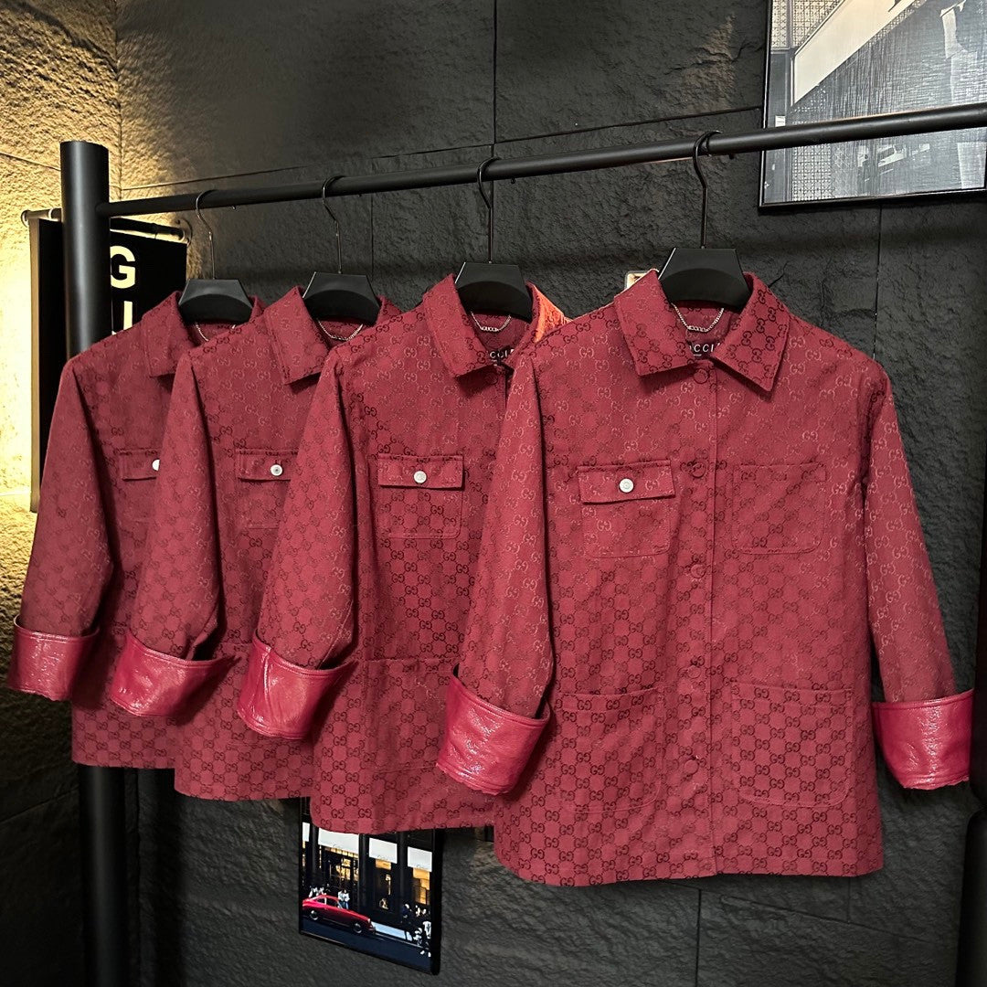 Gucci Jacket In Bordo