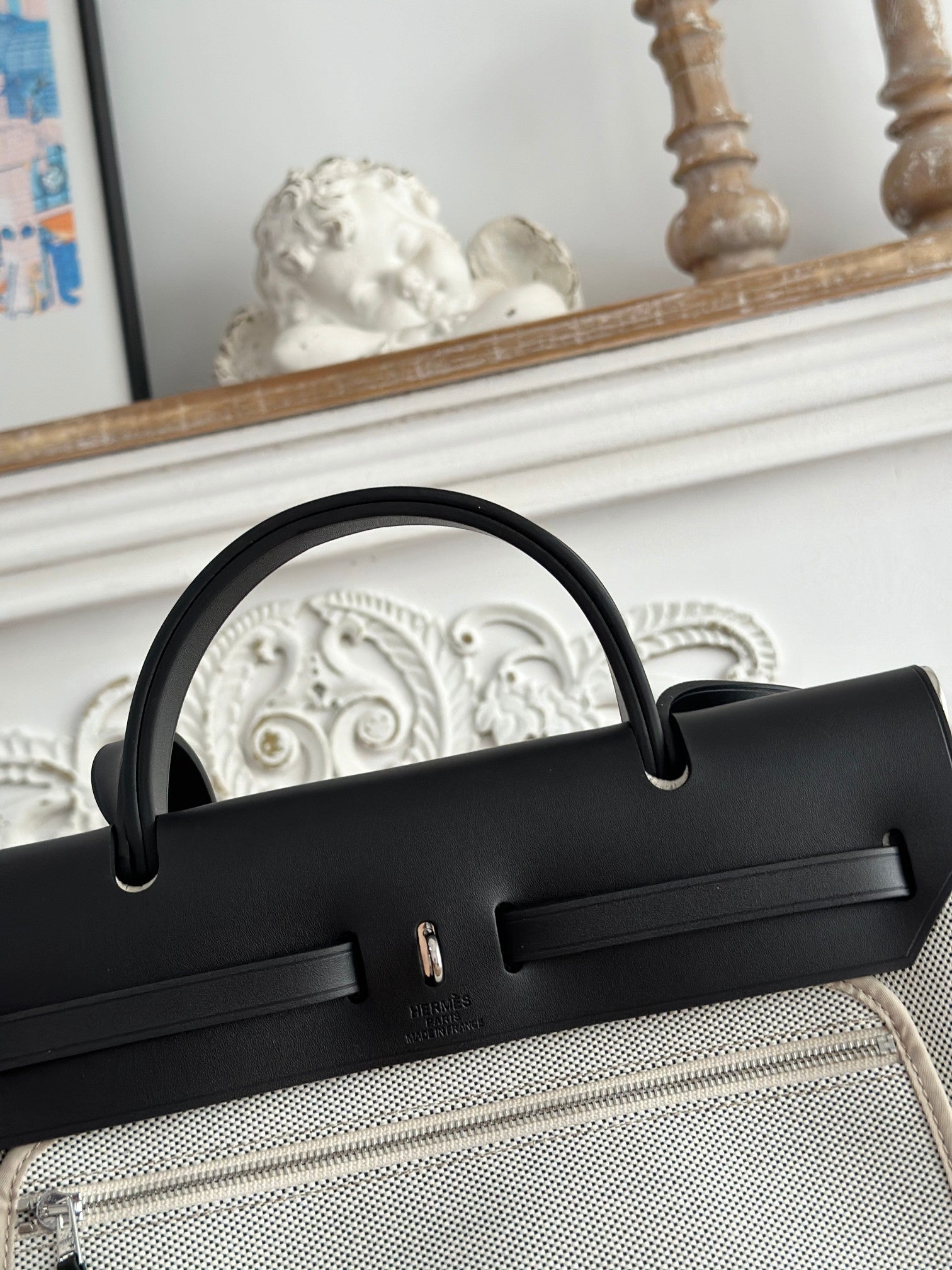 Herbag leather handbag