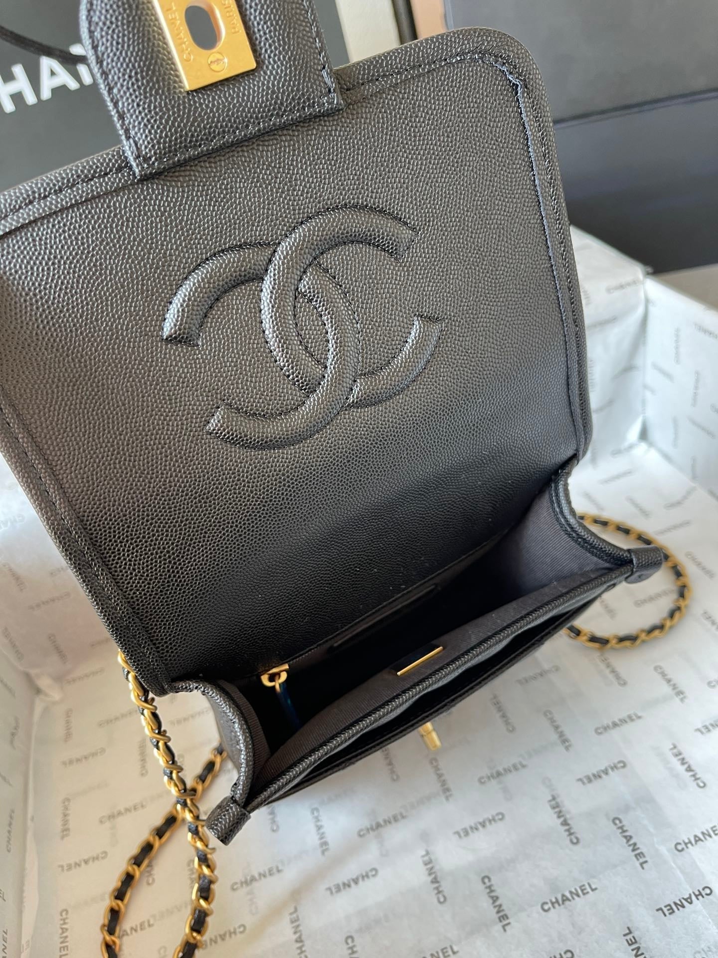 Chanel Leather Handbag