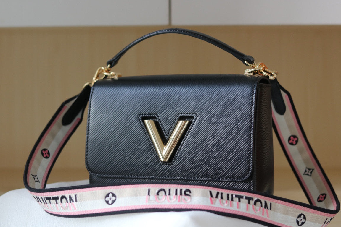 Louis Vuitton twist bag black