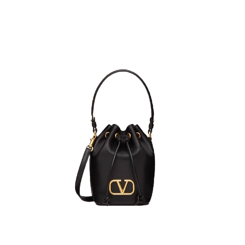 Valentino Garavani logo signature balck bag