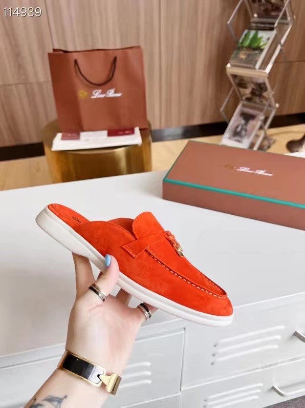LP Mules in Red