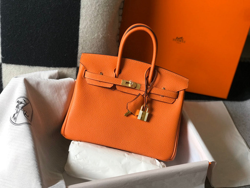 Birkin Orange Clemence