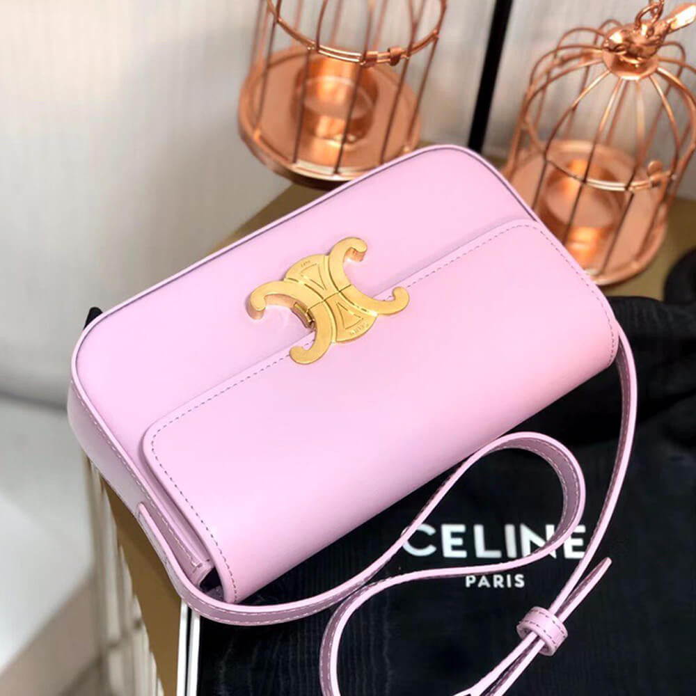 Celine Triomphe Bag In Rose