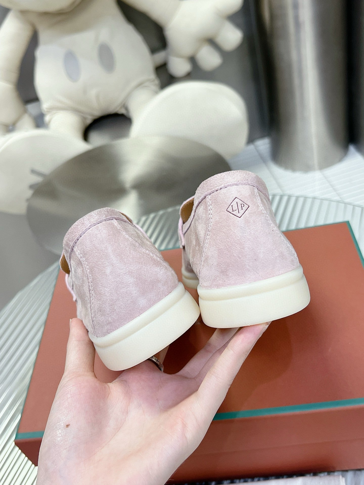 Loro Piana shoes pink