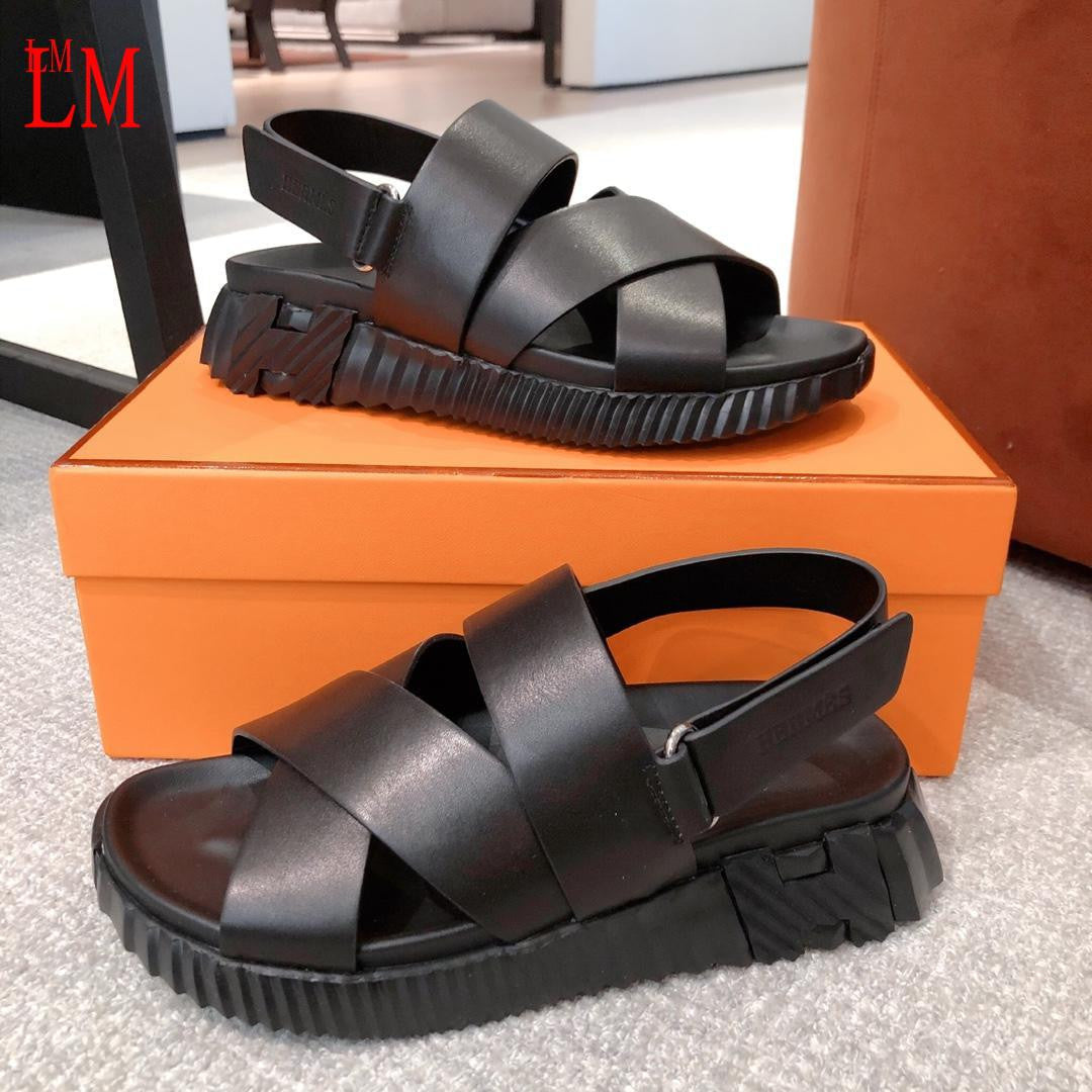 Sandals Hermes black