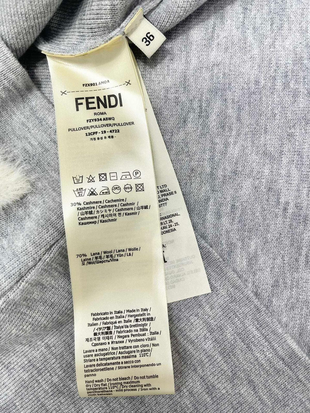 Fendi Cardigan Wool