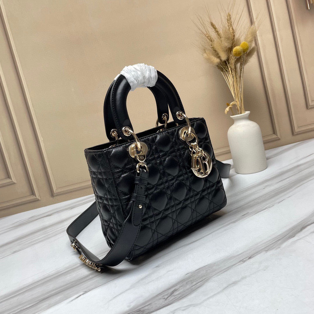 Dior Lady bag in black
