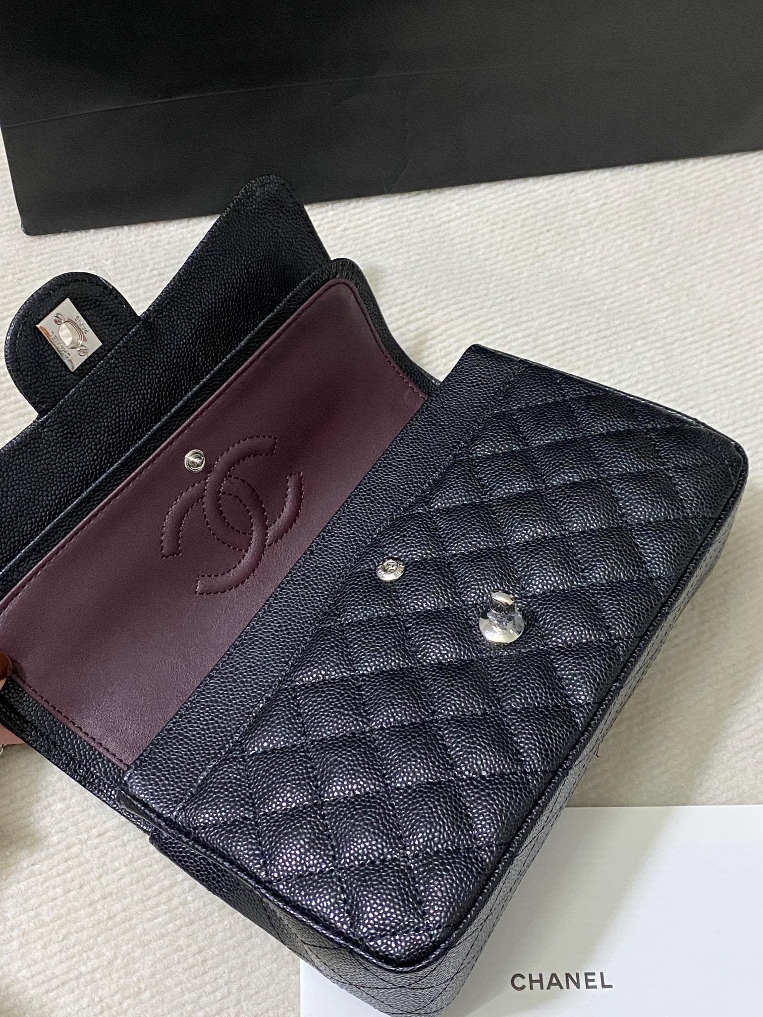 Chanel caviar classic bag