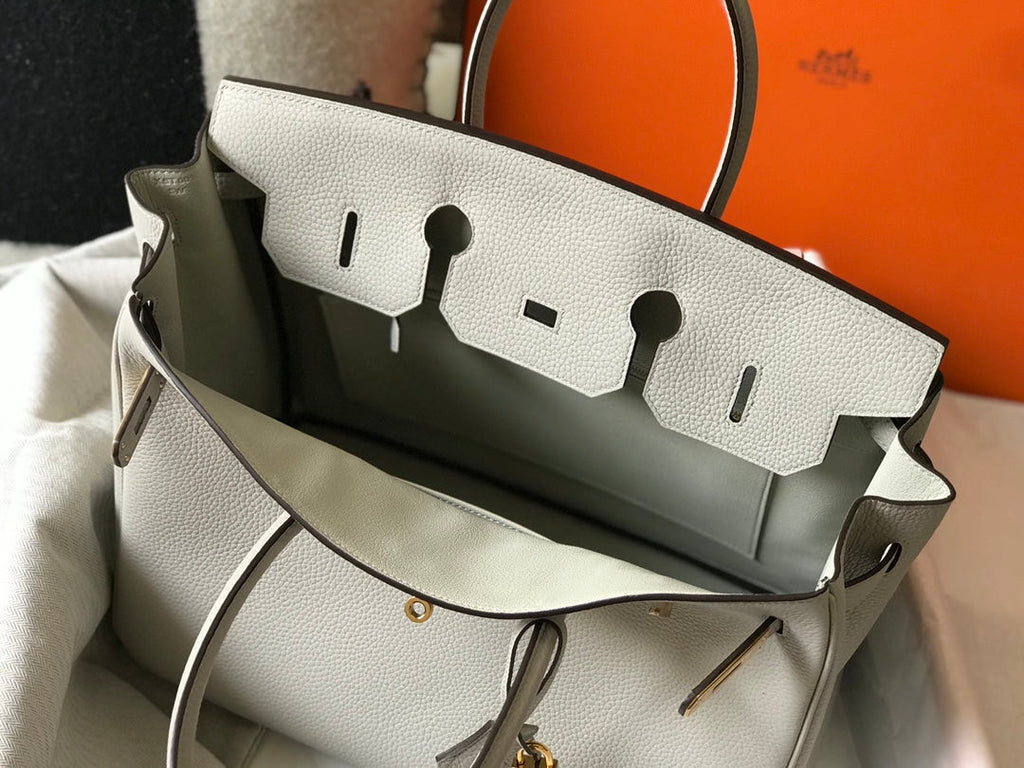 Hermes Birkin din piele Beton Clemence