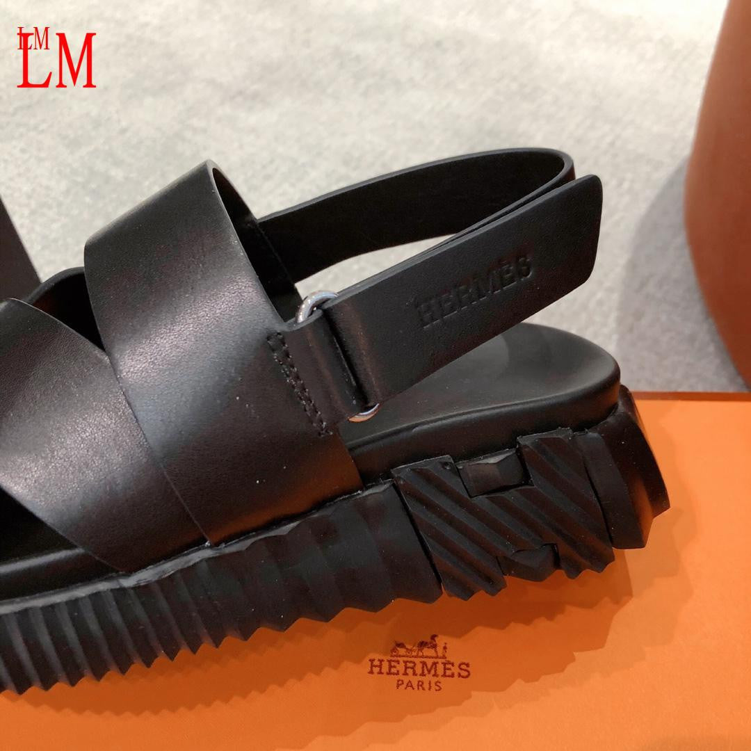 Sandals Hermes black