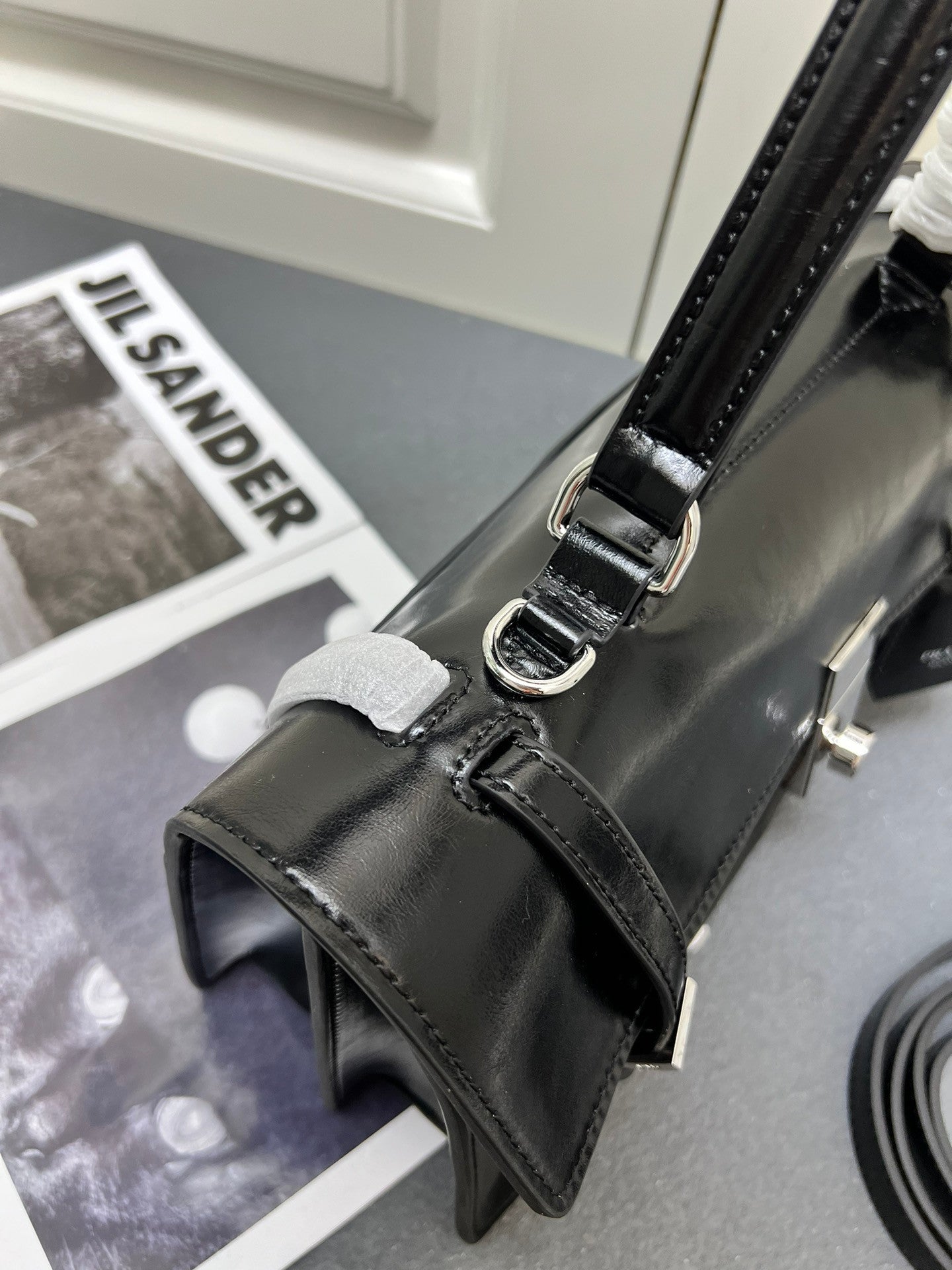 Prada bag black leather