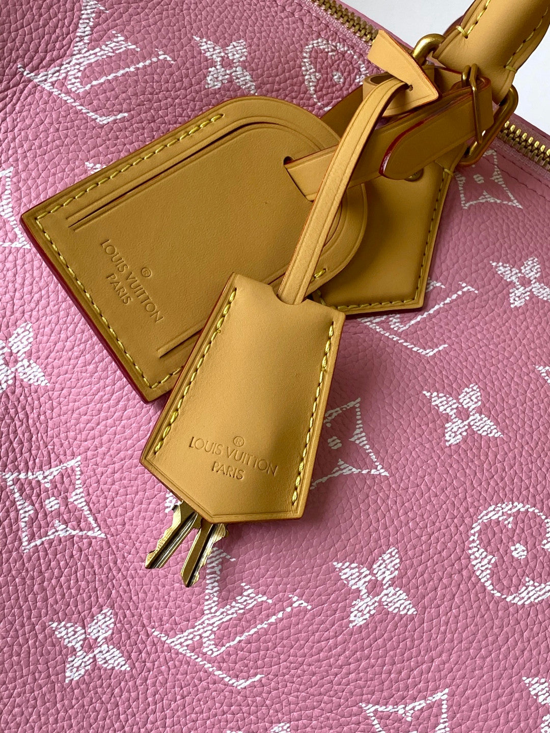 LV Speedy 40 in pink
