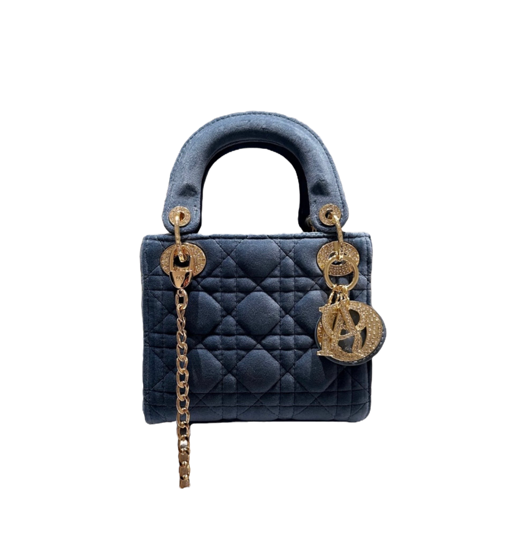 Lady Dior Velvet Plain