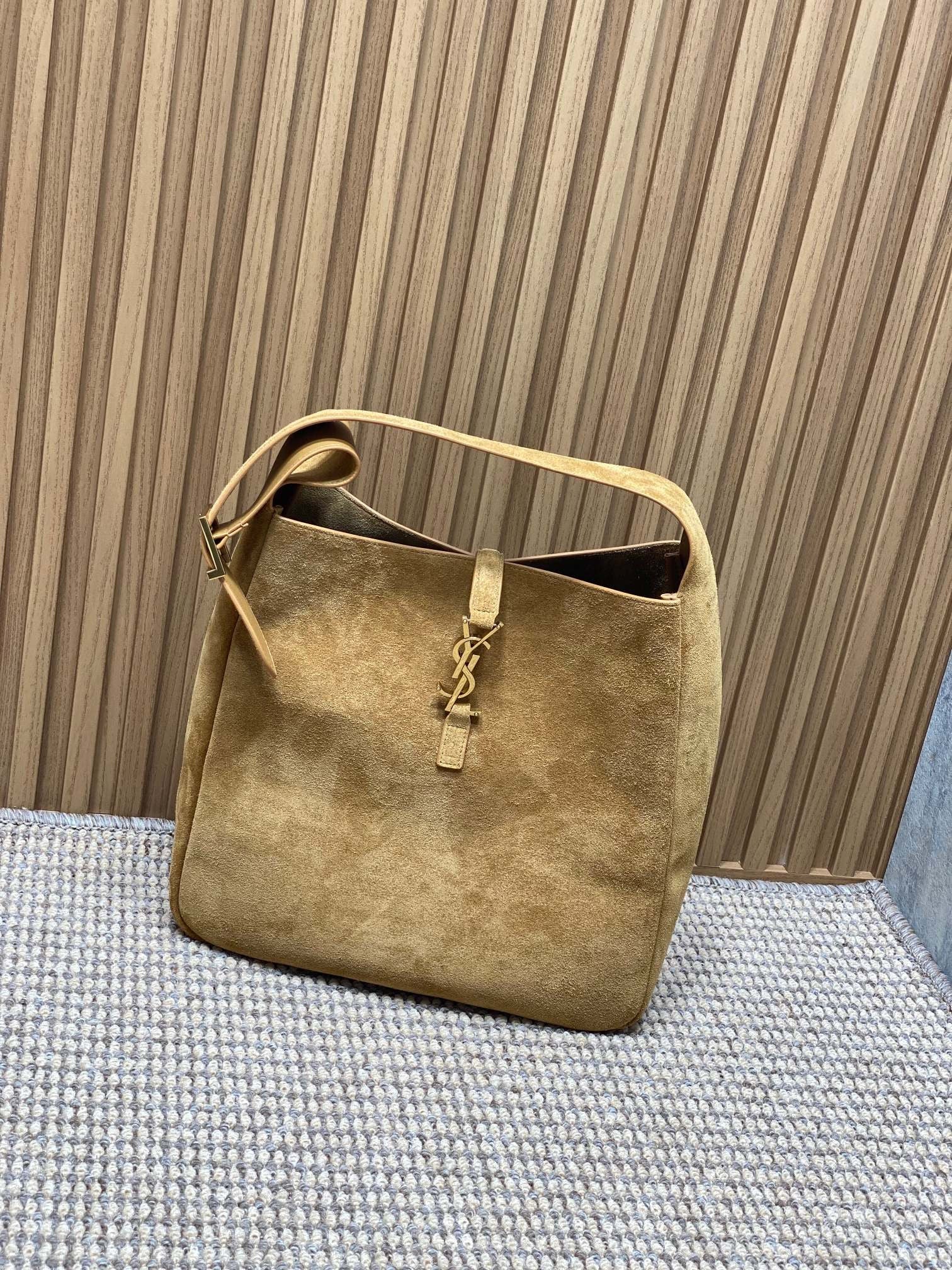 YSL Supple small in suede