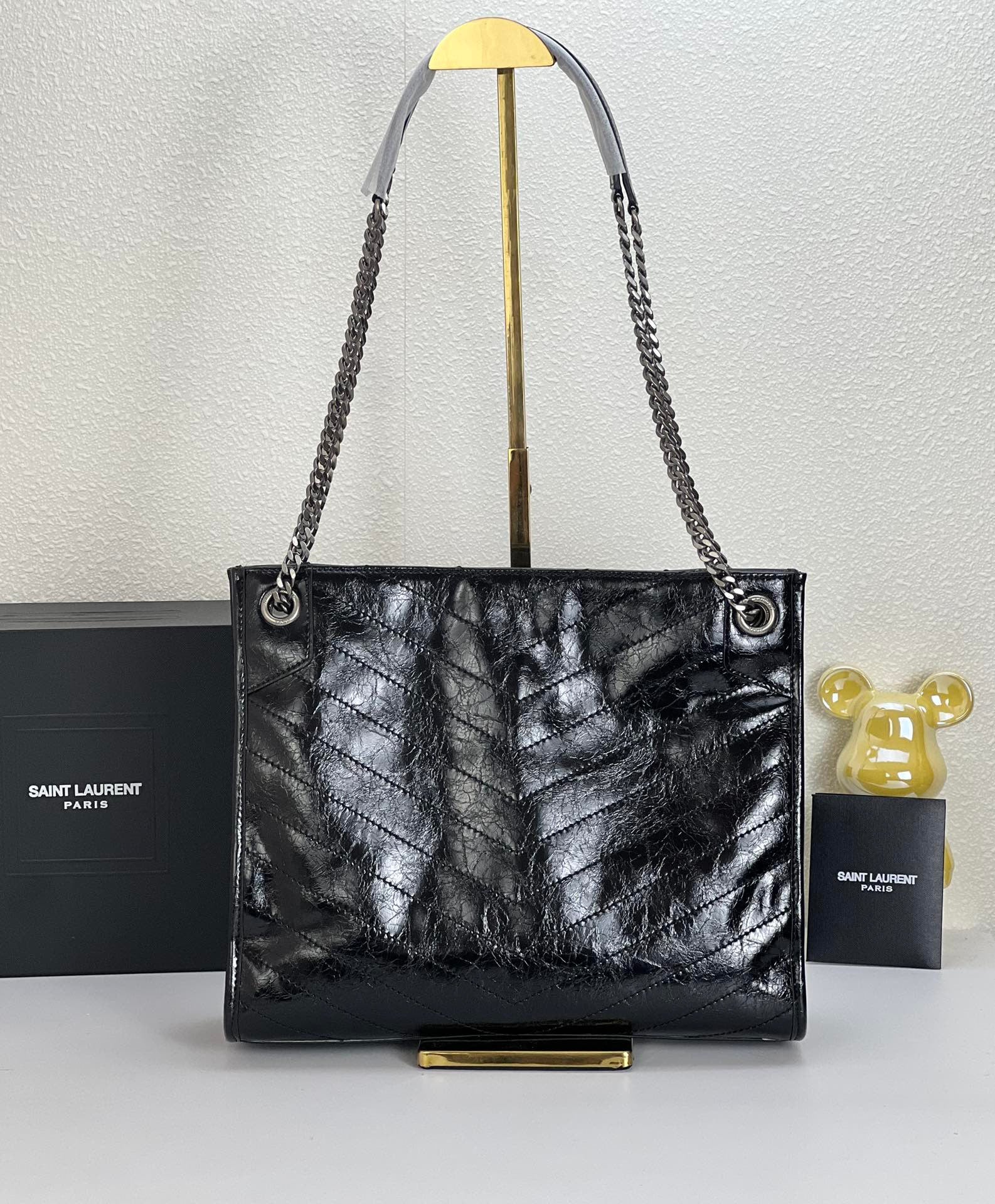 YSL Niki bag black