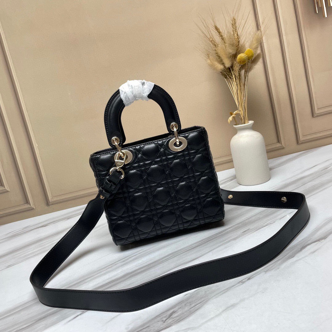 Dior Lady bag in black