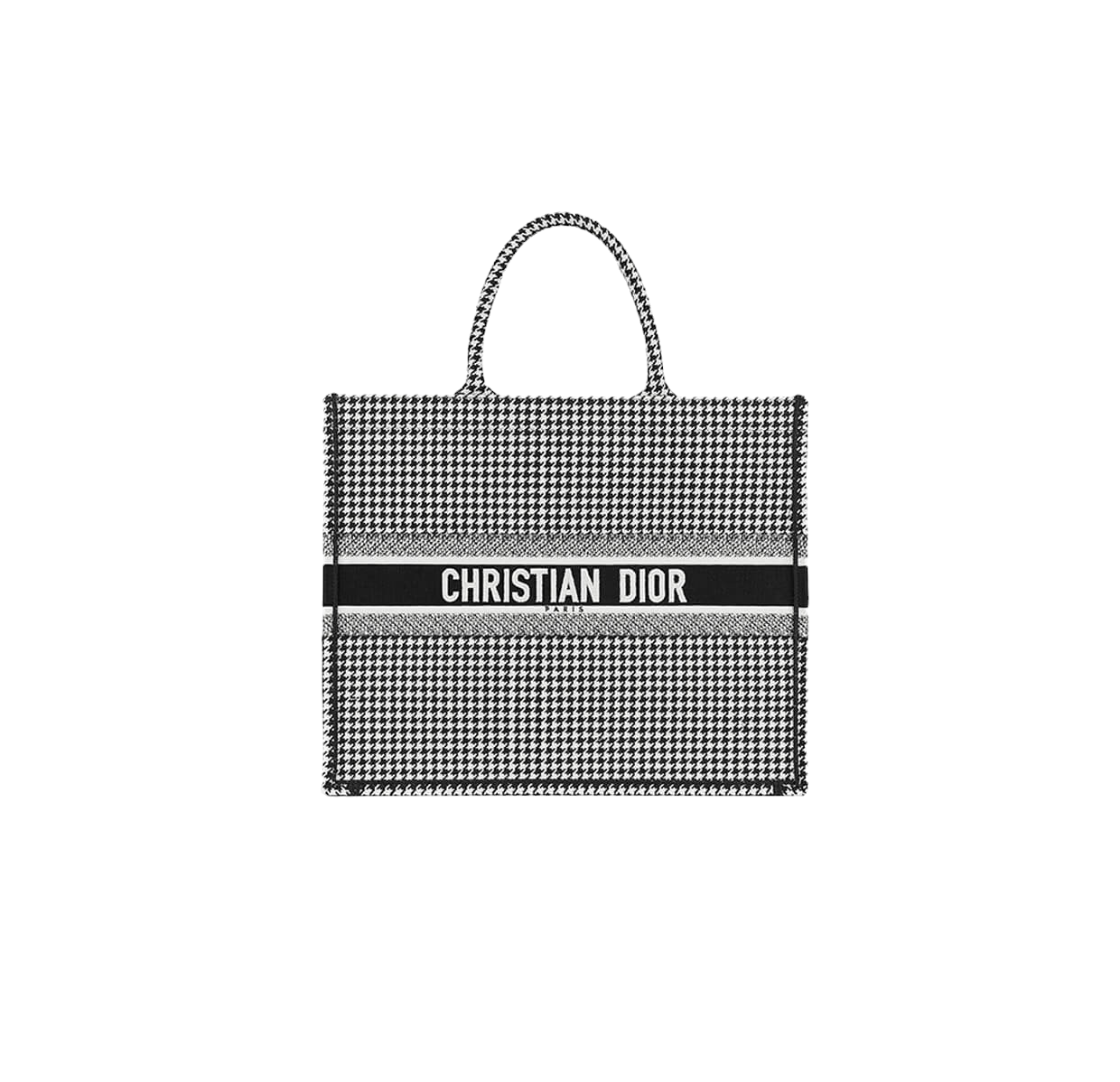Dior Tote Black And White