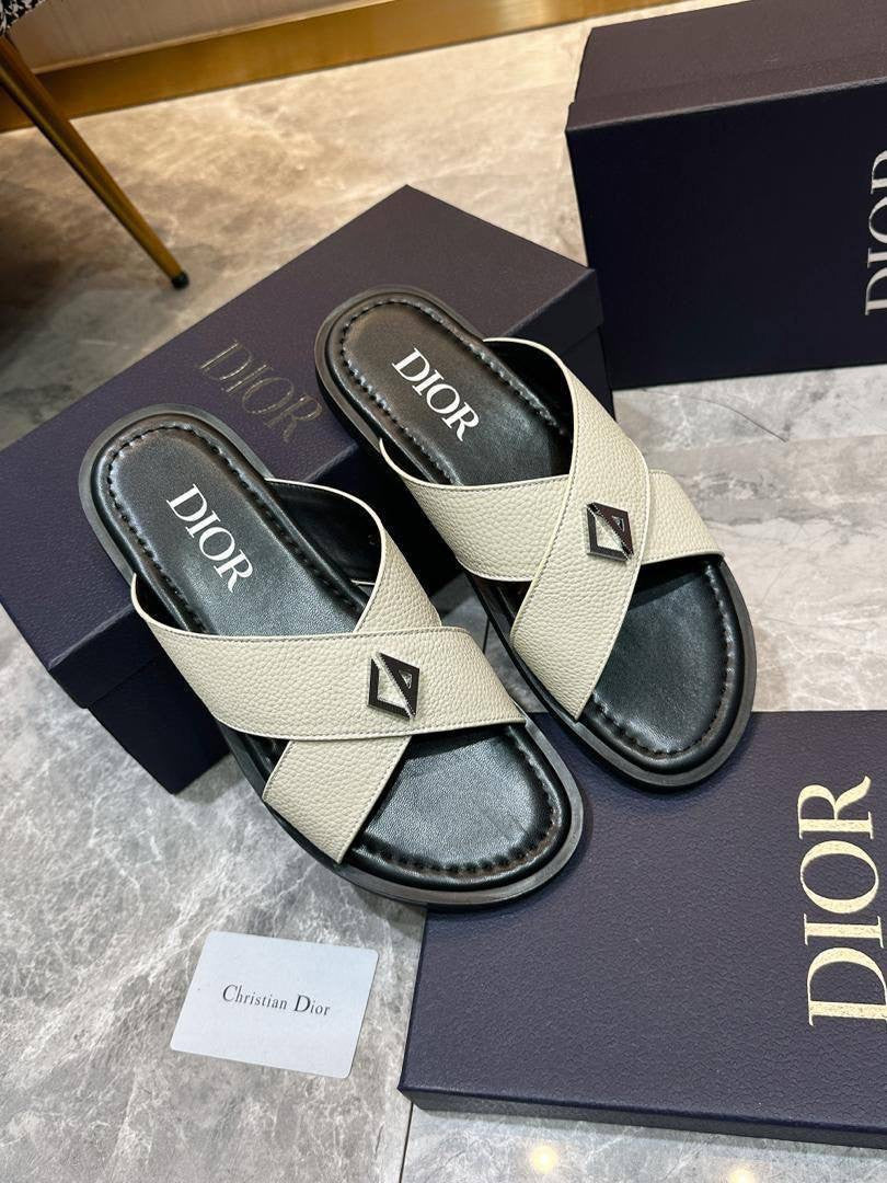 Dior sandals white