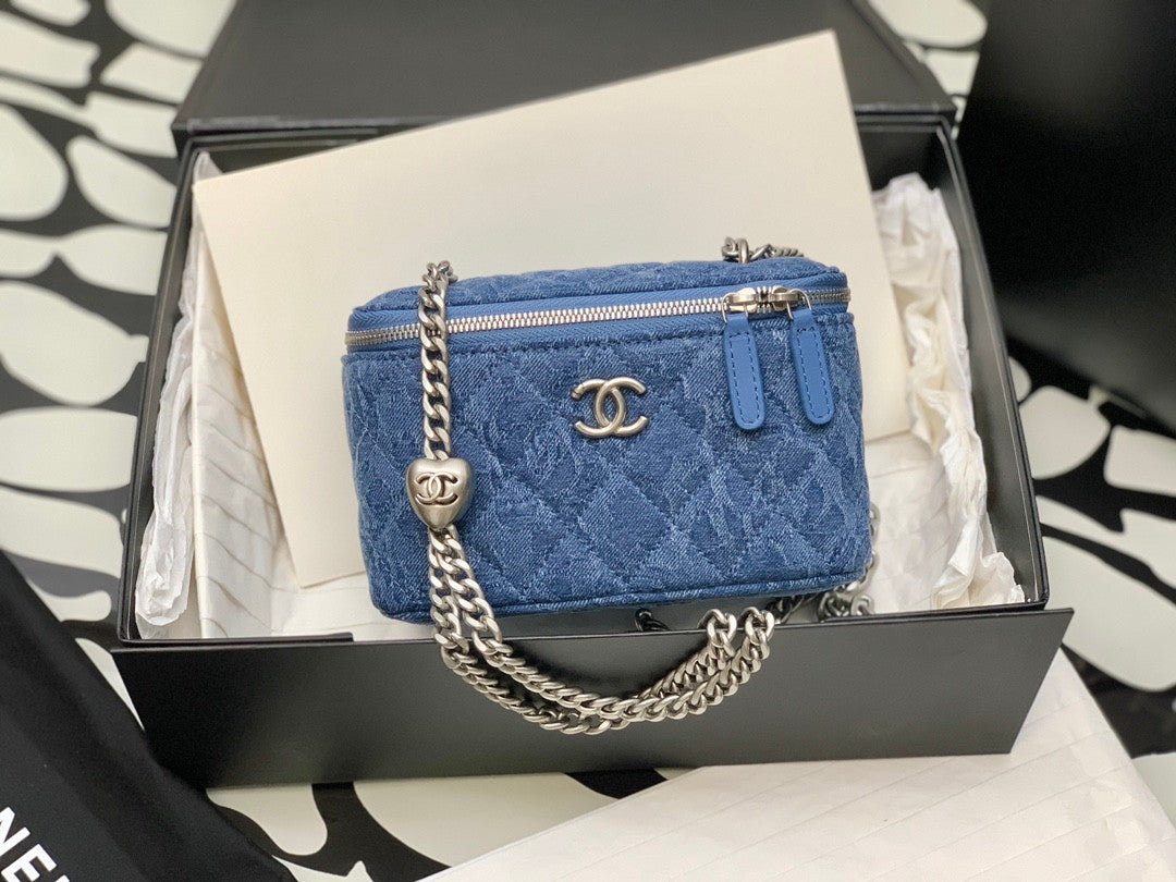 Chanel Vanity Case Denim