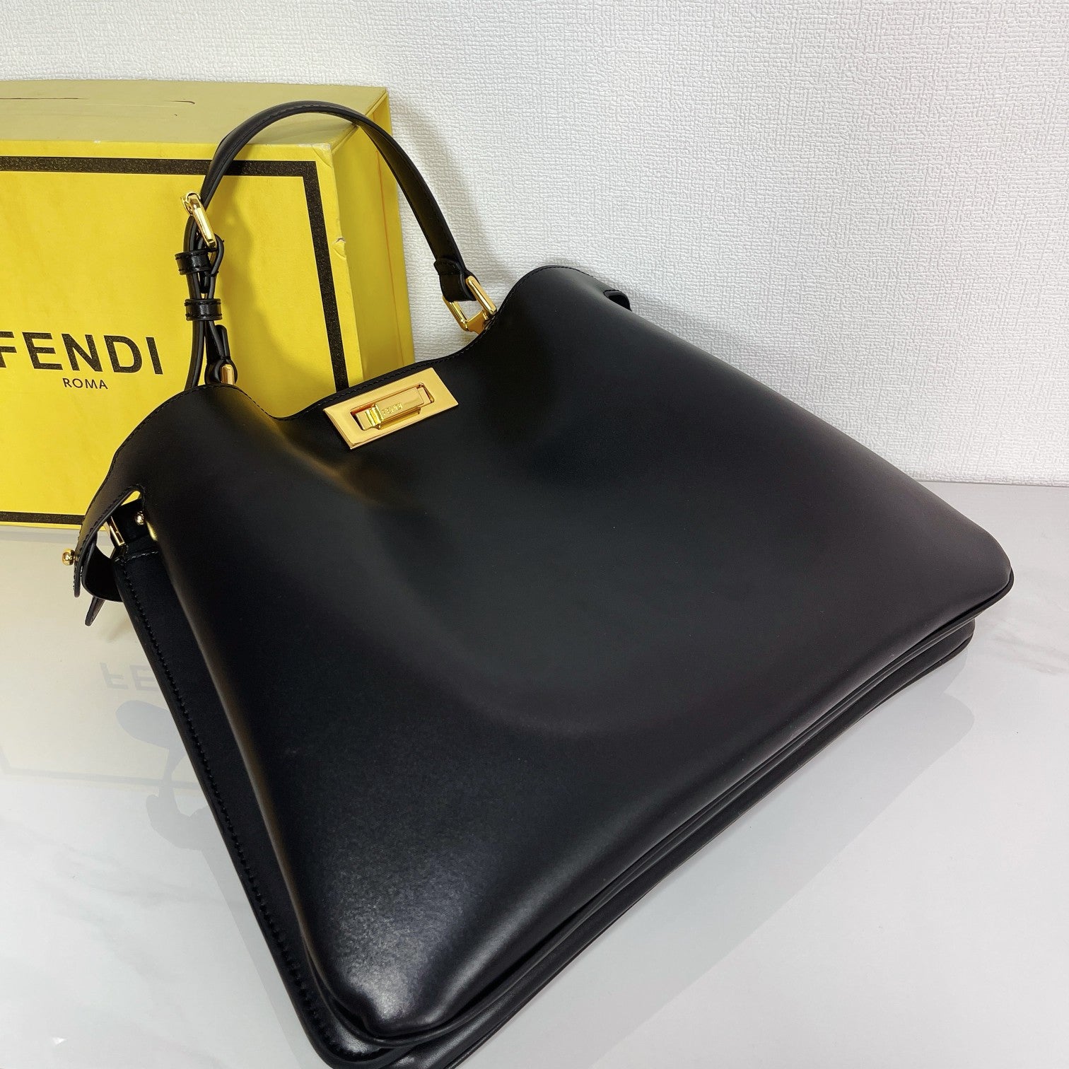 Fendi Peekaboo black bag