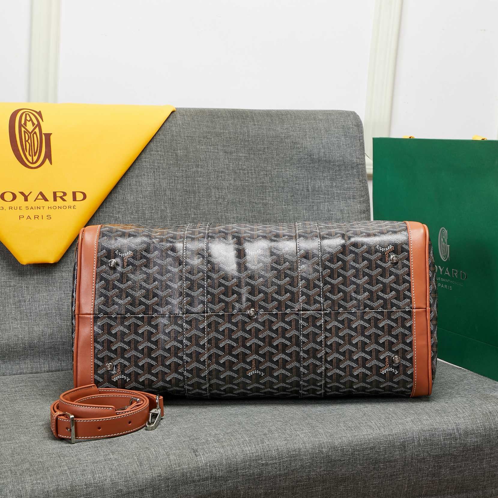 Goyard Leather Travel Bag