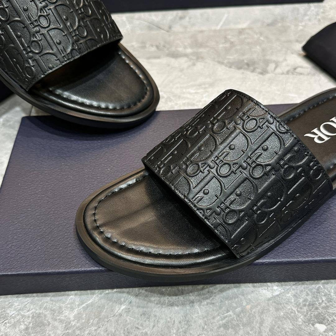 Dior slippers black