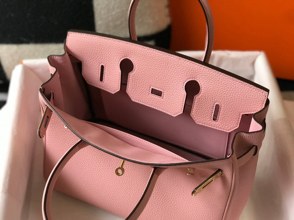 Hermes Birkin în roz azalee
