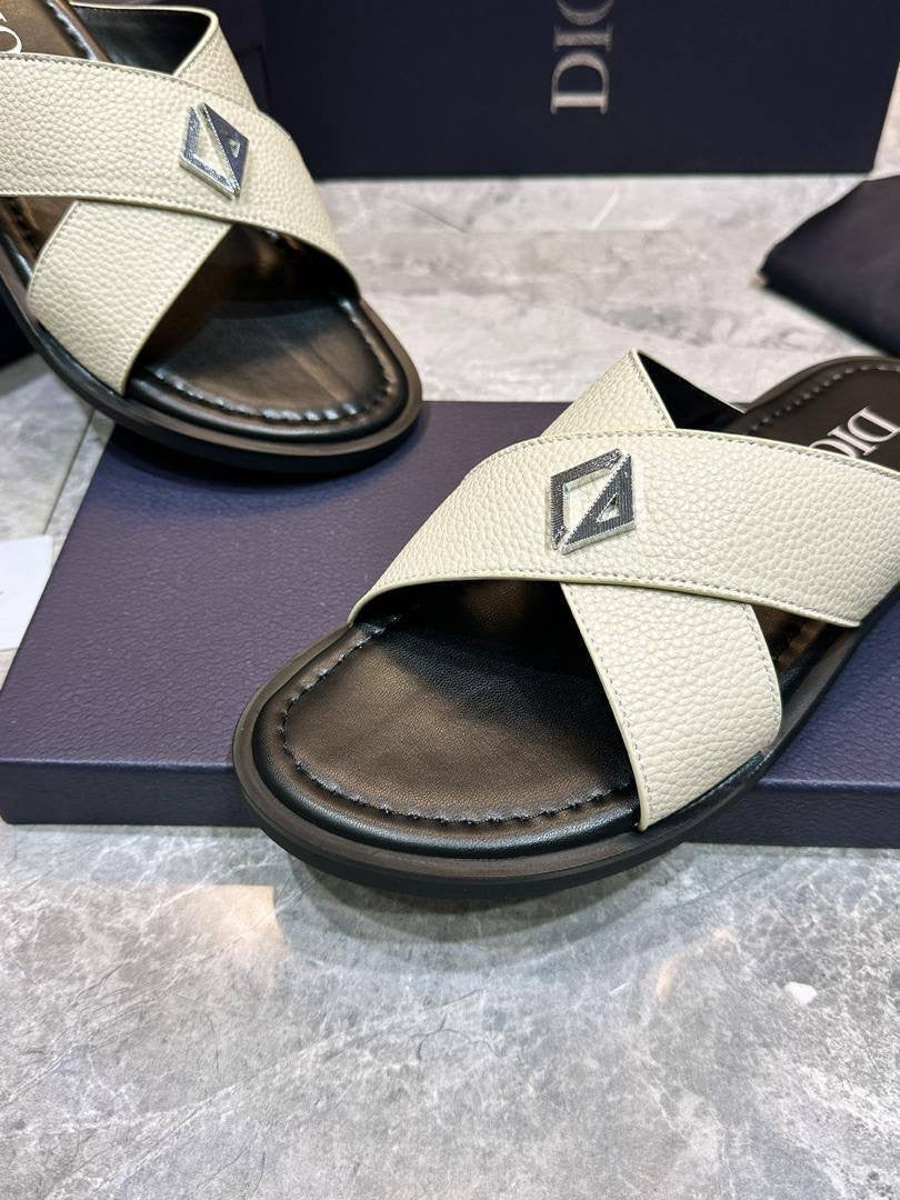 Dior sandals white