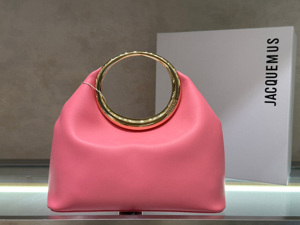 Geantă Jacquemus les sculptures roz
