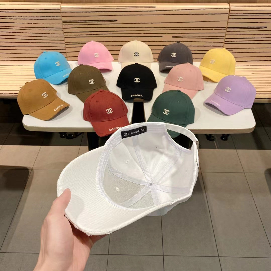 Chanel cap white