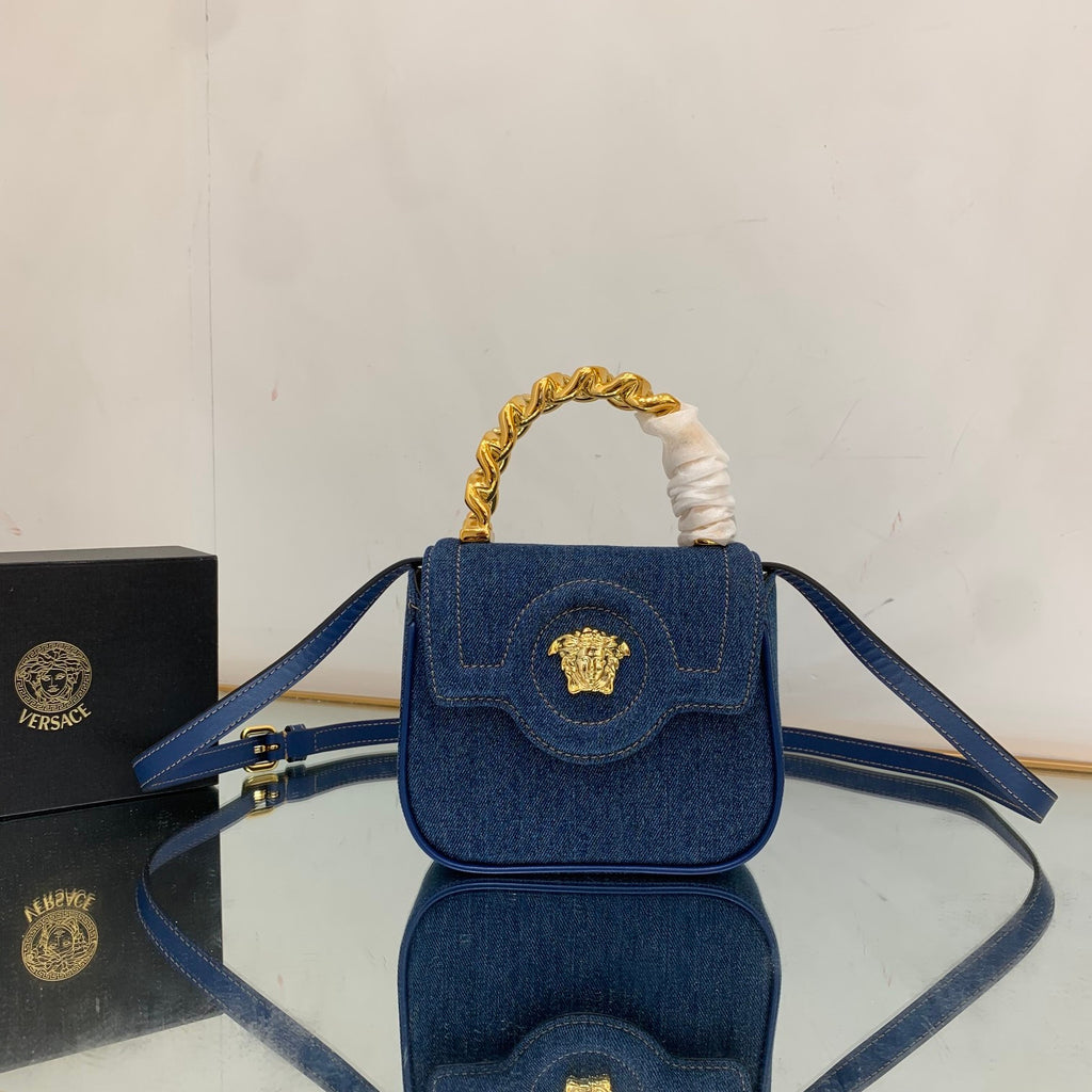Versace denim bag