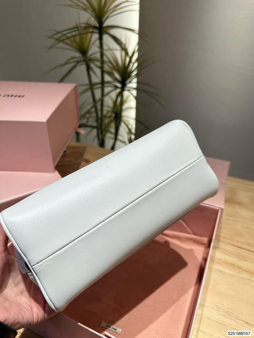 Miu Miu Patent Leather Top Handle Bag