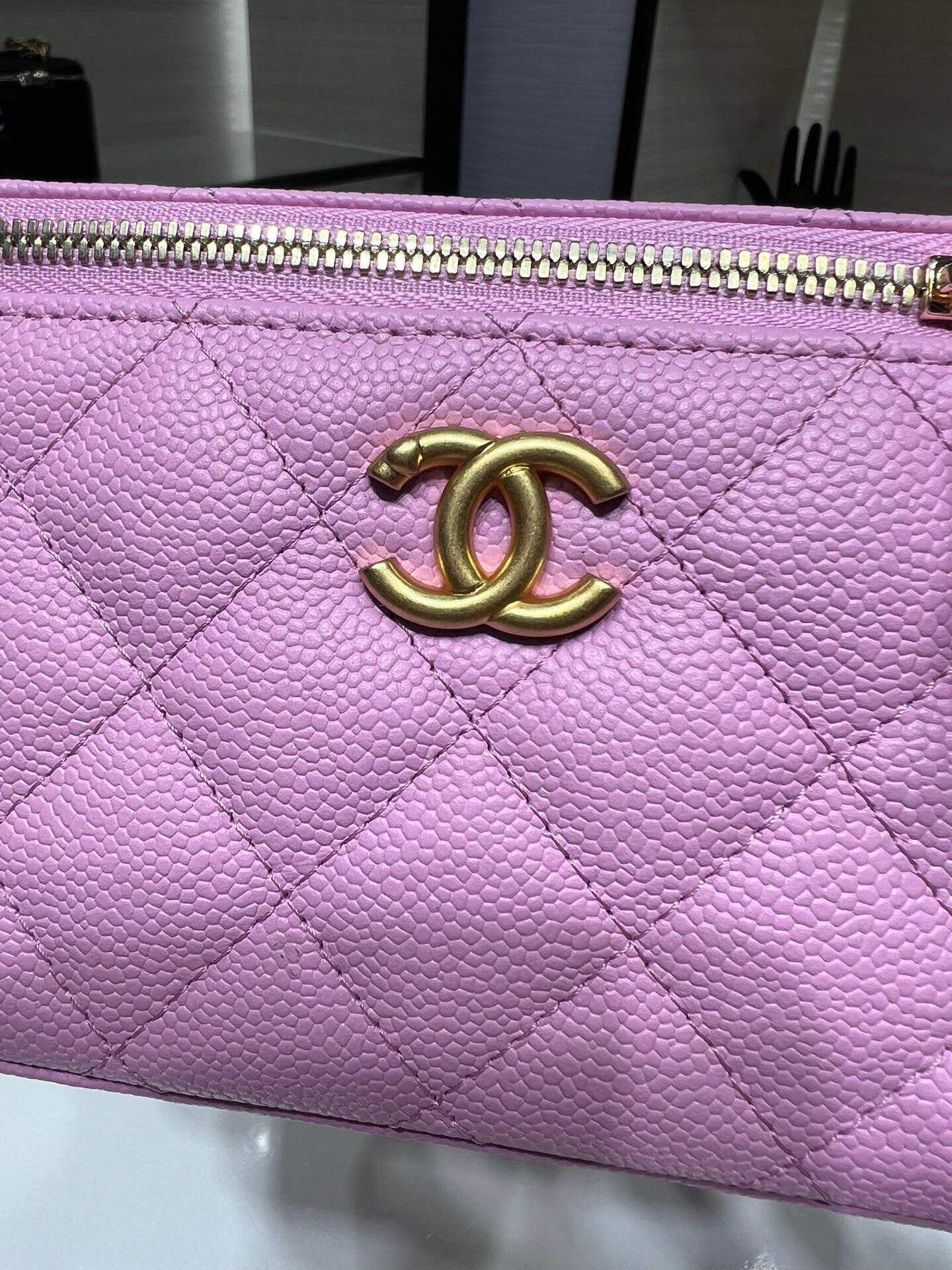 Chanel box bag pink