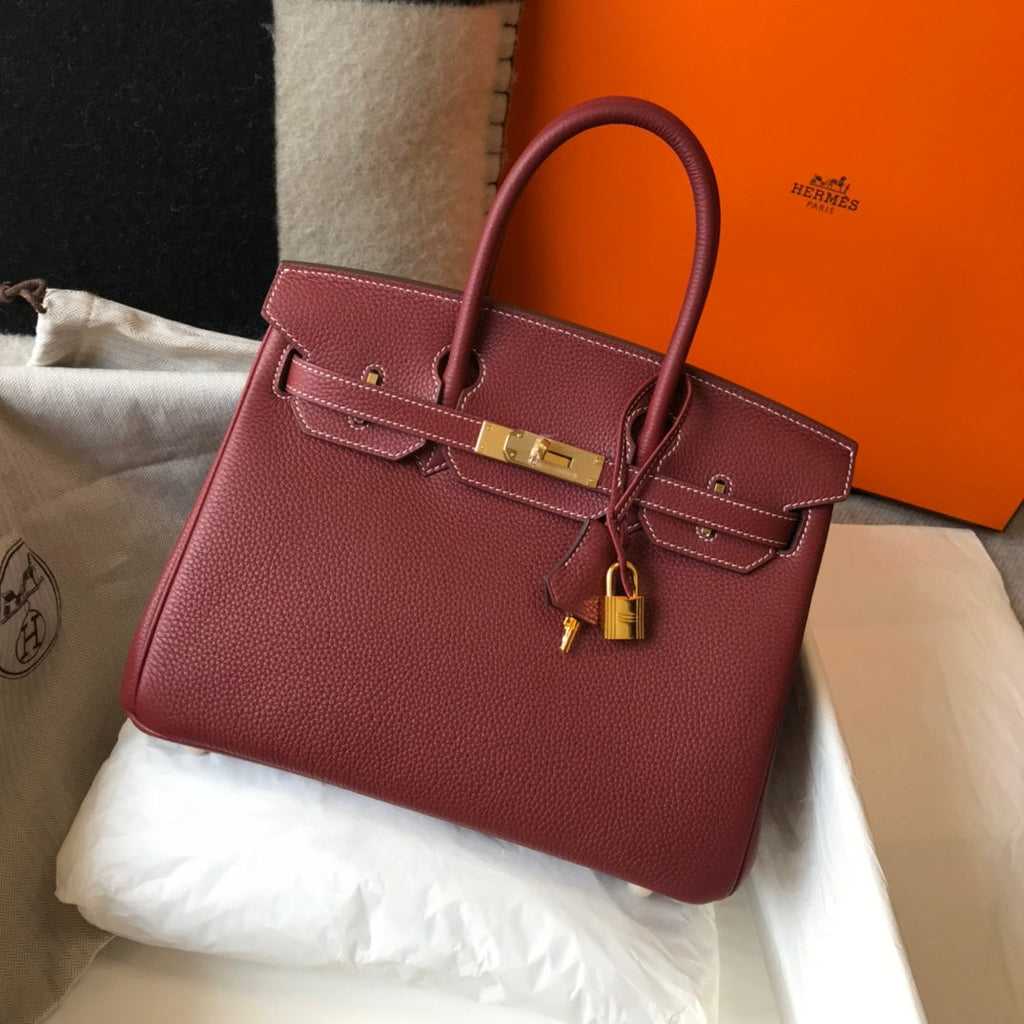 Hermes Birkin Rouge Garance