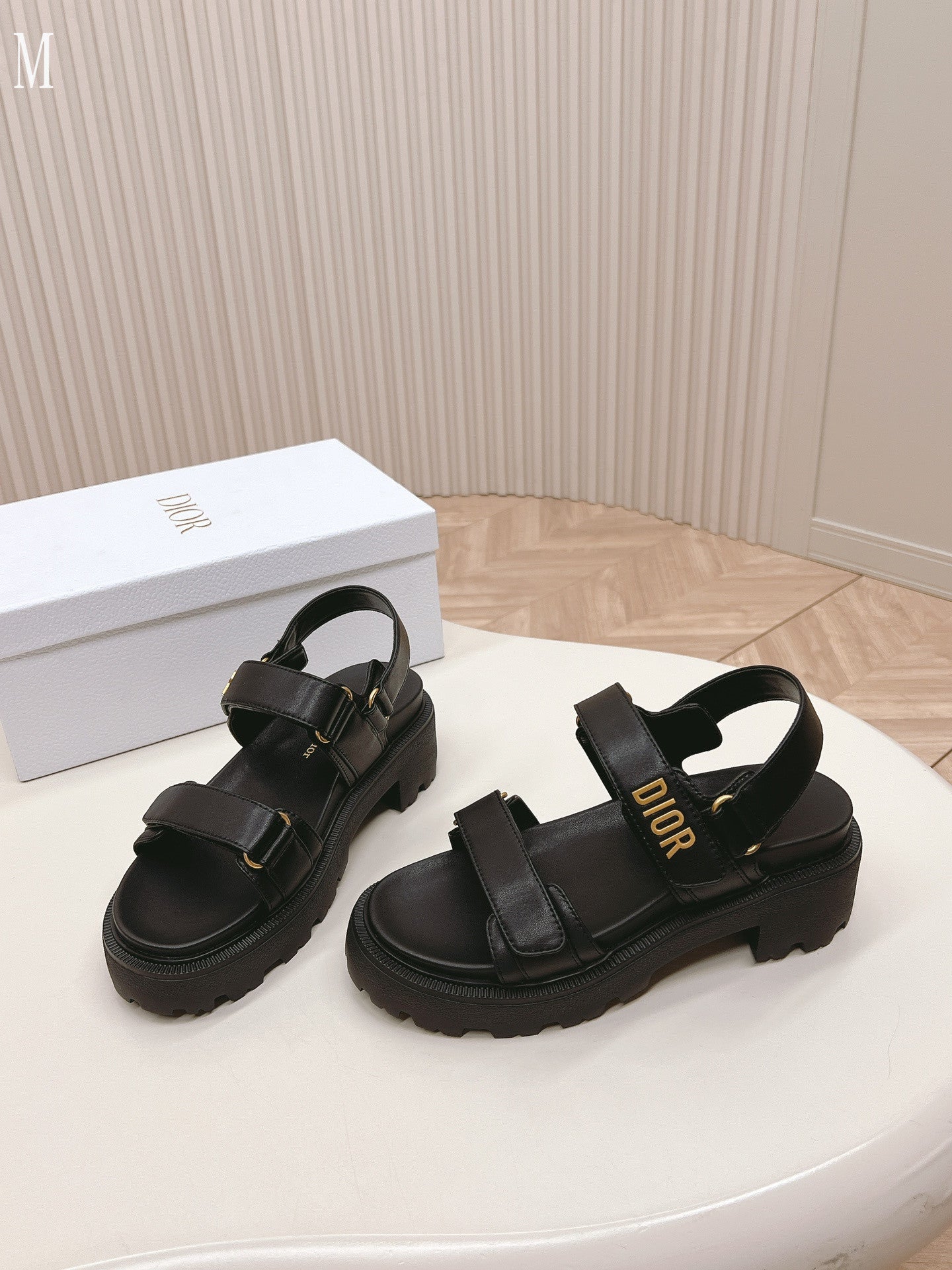 Dior sandals black