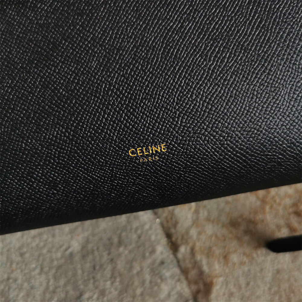 Celine Belt Bag In Black