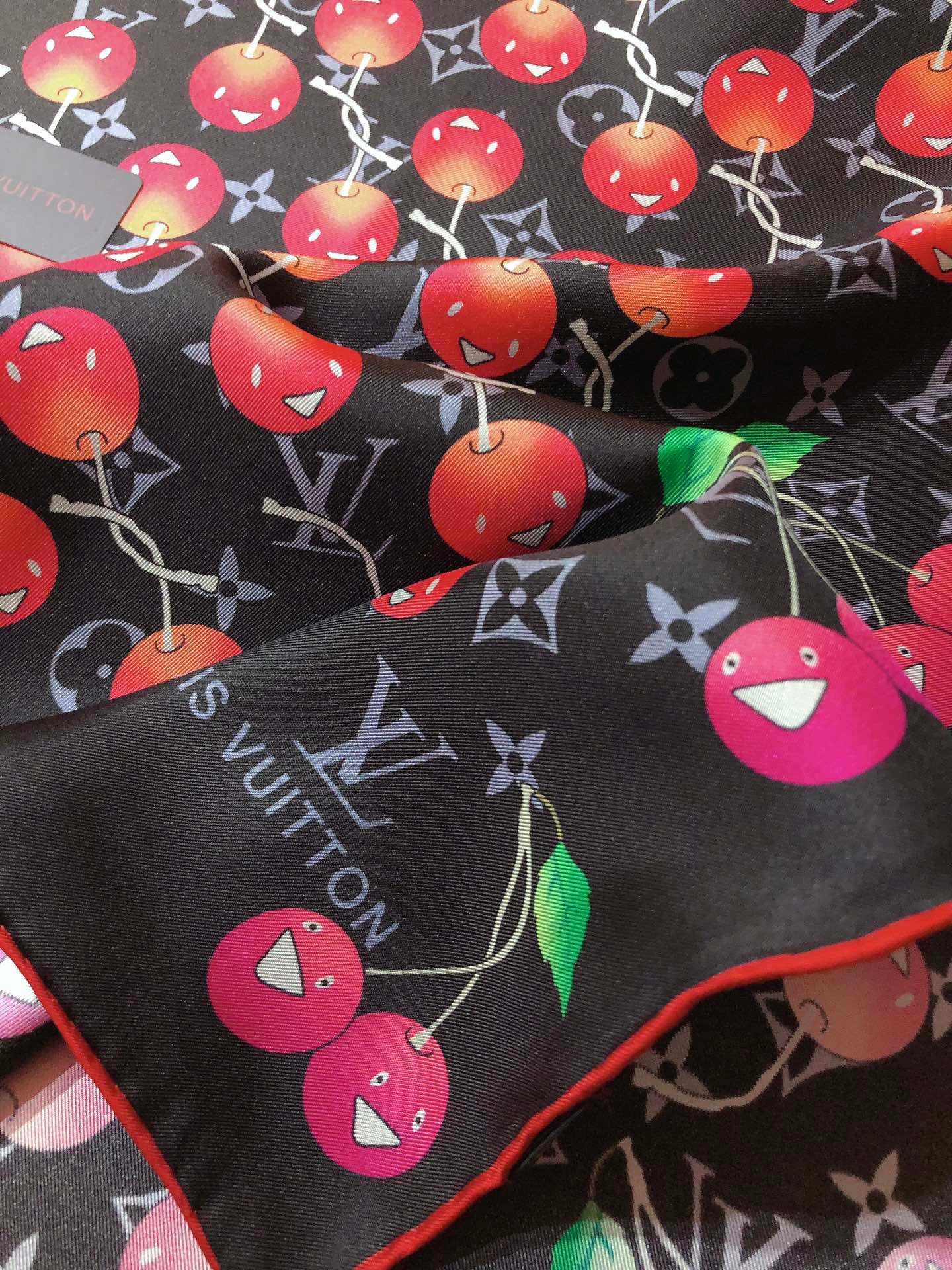 Louis Vuitton scarf silk
