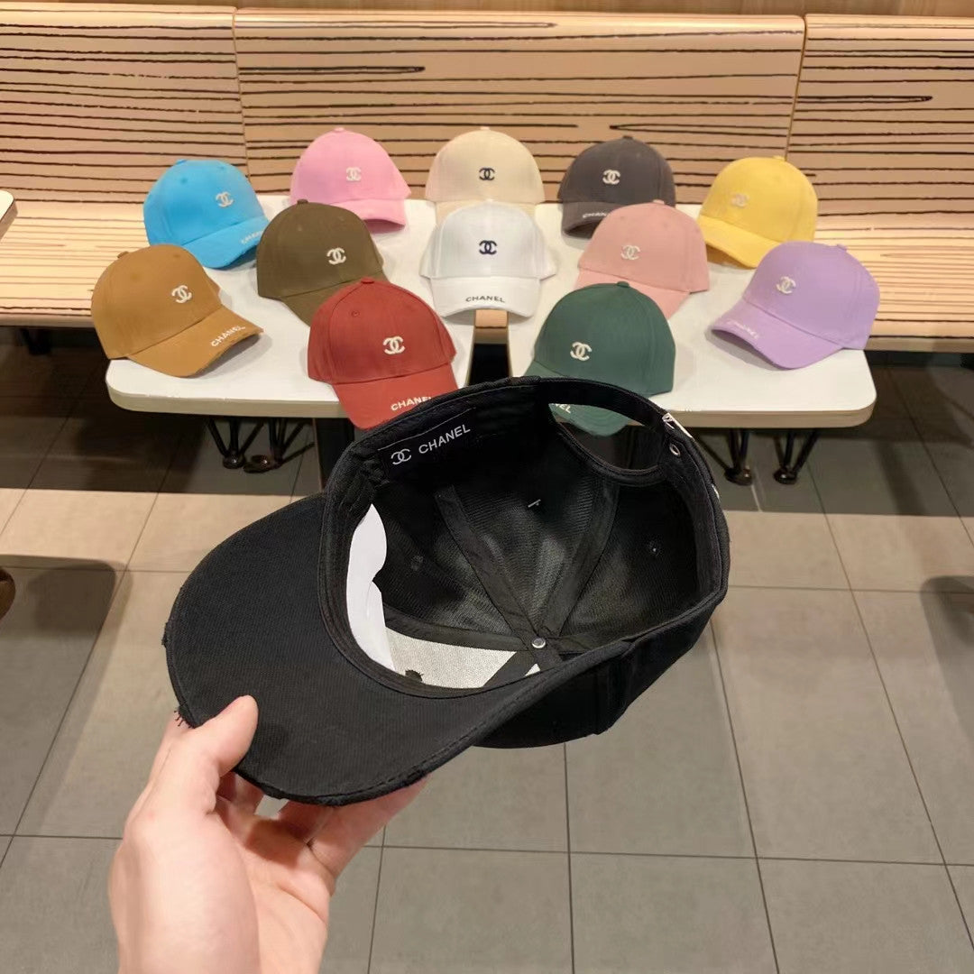 Chanel cap black