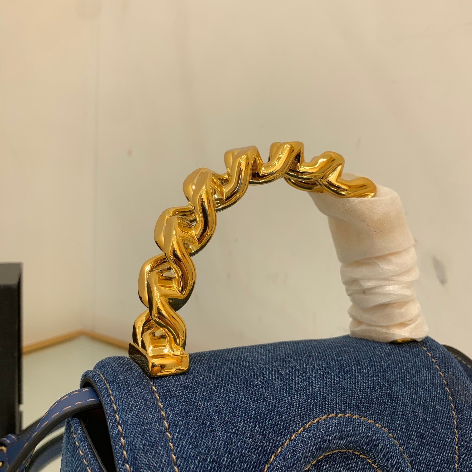 Versace denim bag