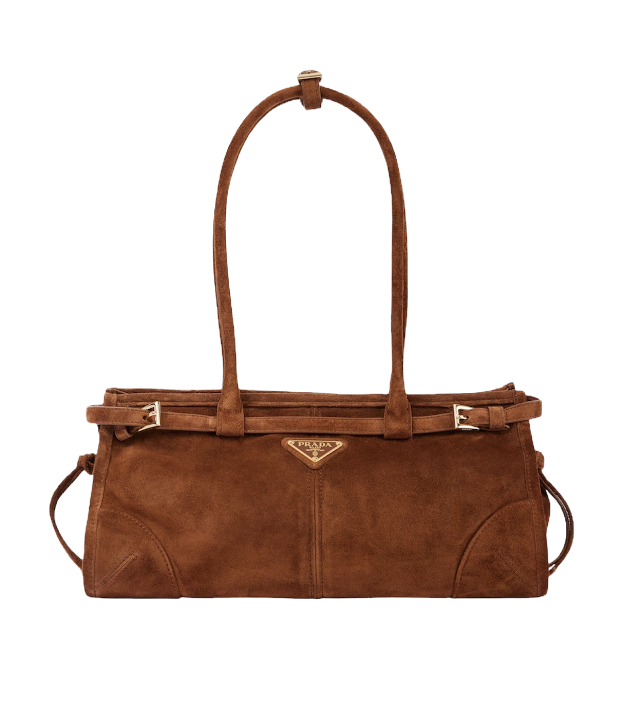 Prada Medium Suede Handbag
