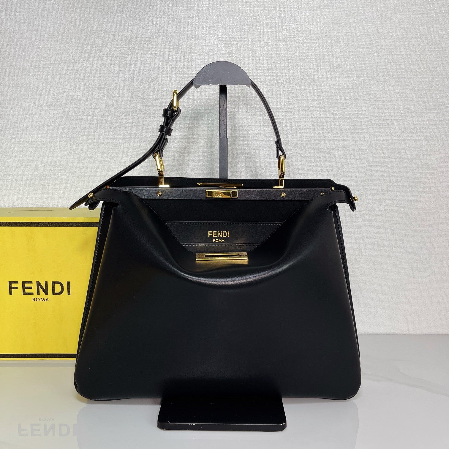 Fendi Peekaboo black bag