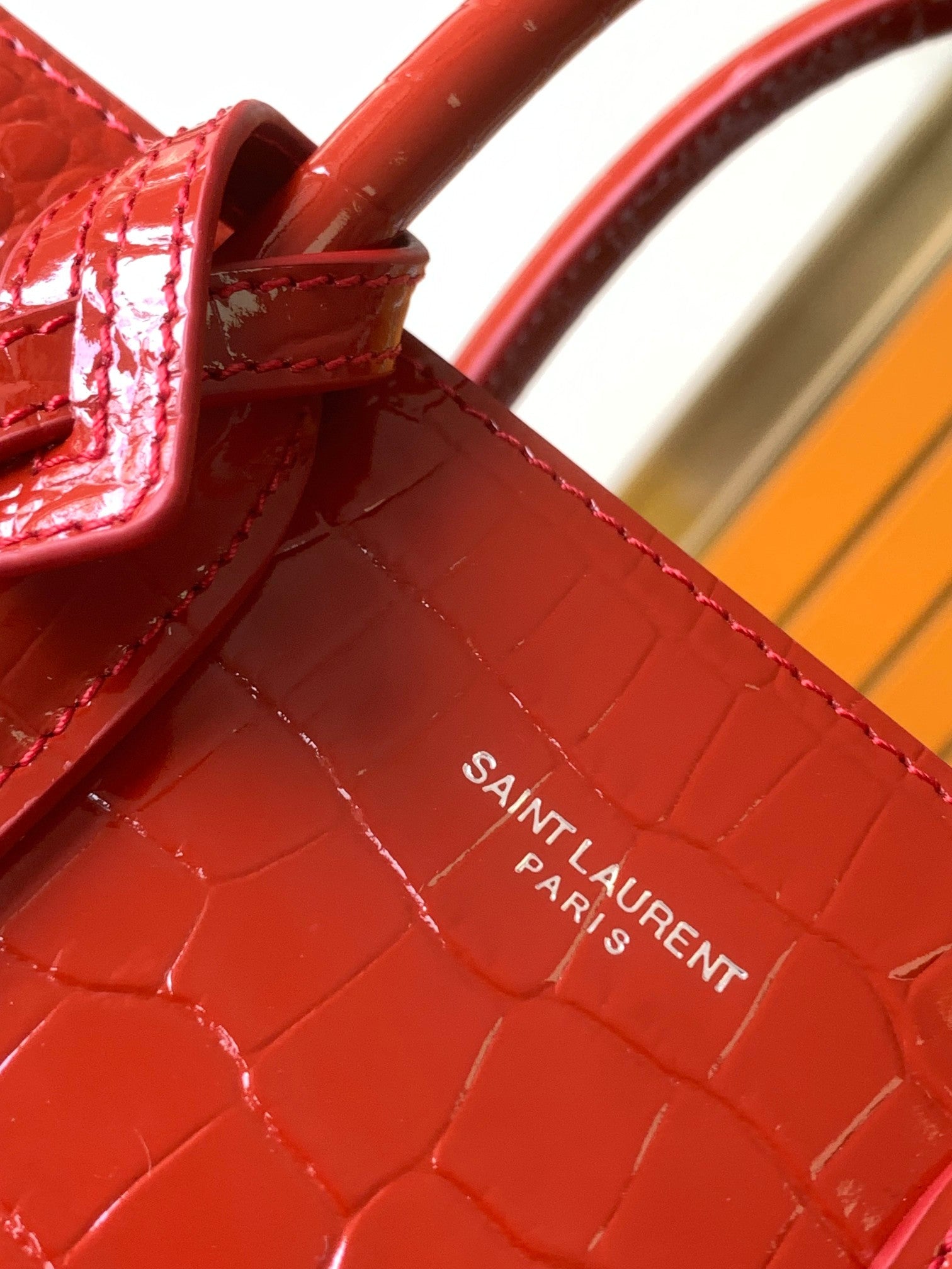 Saint Laurent handbag red