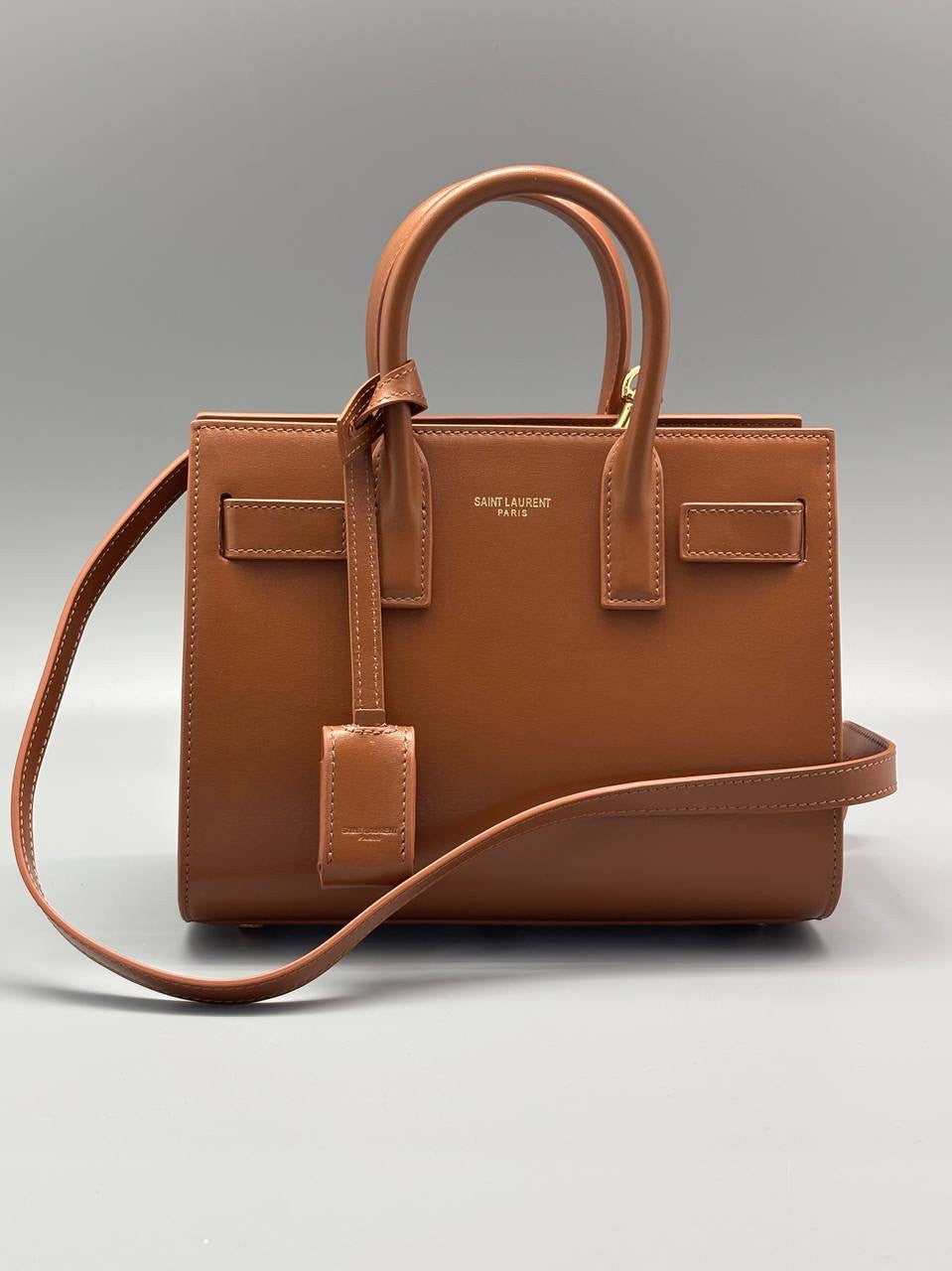 YSL bag in brown
